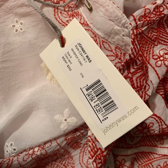 Johnny Was Whisper Tunic. NWT. Retail- $250 - Picture 4 of 6
